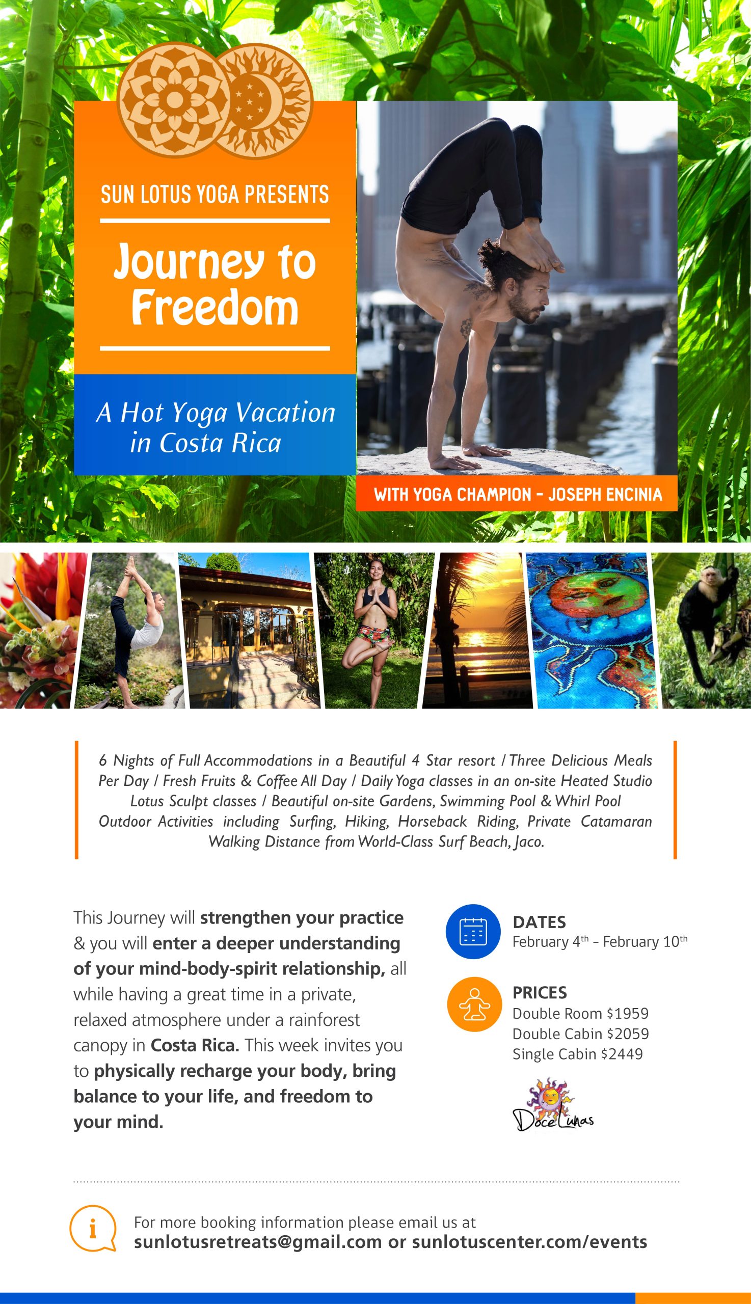 Journey to Freedom – Hot Yoga Retreat in Costa Rica